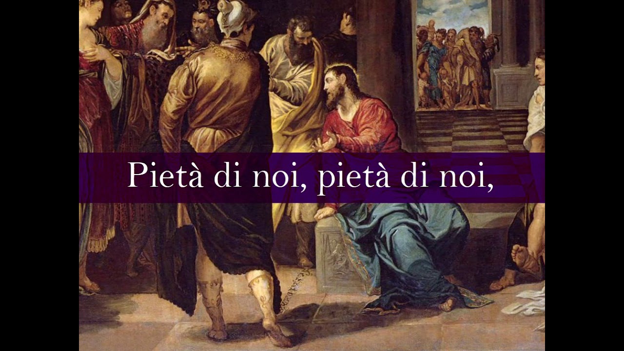 ASCOLTA CREATORE PIETOSO
