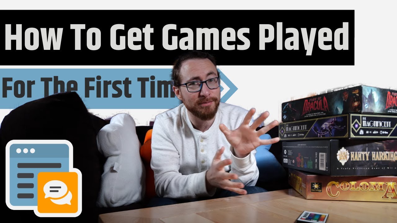 How To Get Board Games to The Table