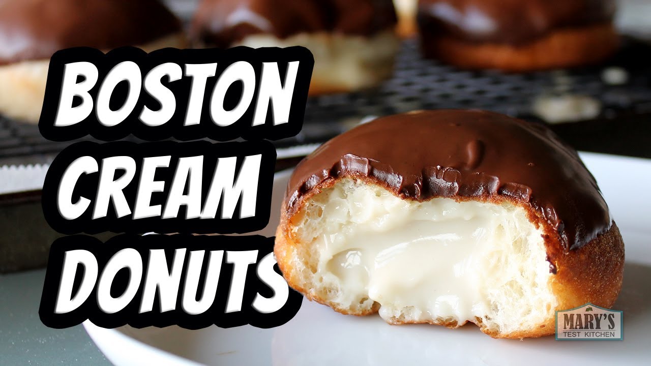 VEGAN BOSTON CREAM DOUGHNUTS (3 ways: traditional, baked, or airfryer!)