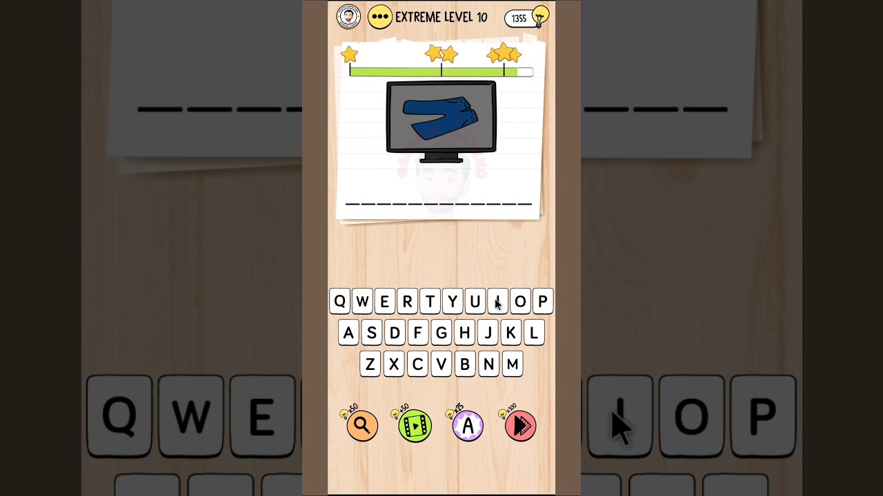 Brain Test Tricky Words Extreme Level 10