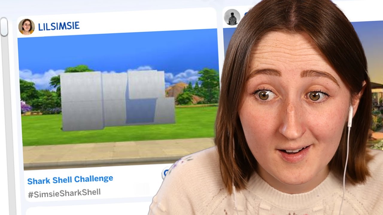 touring YOUR builds for my sims shell challenge! (Streamed 5/23/24)