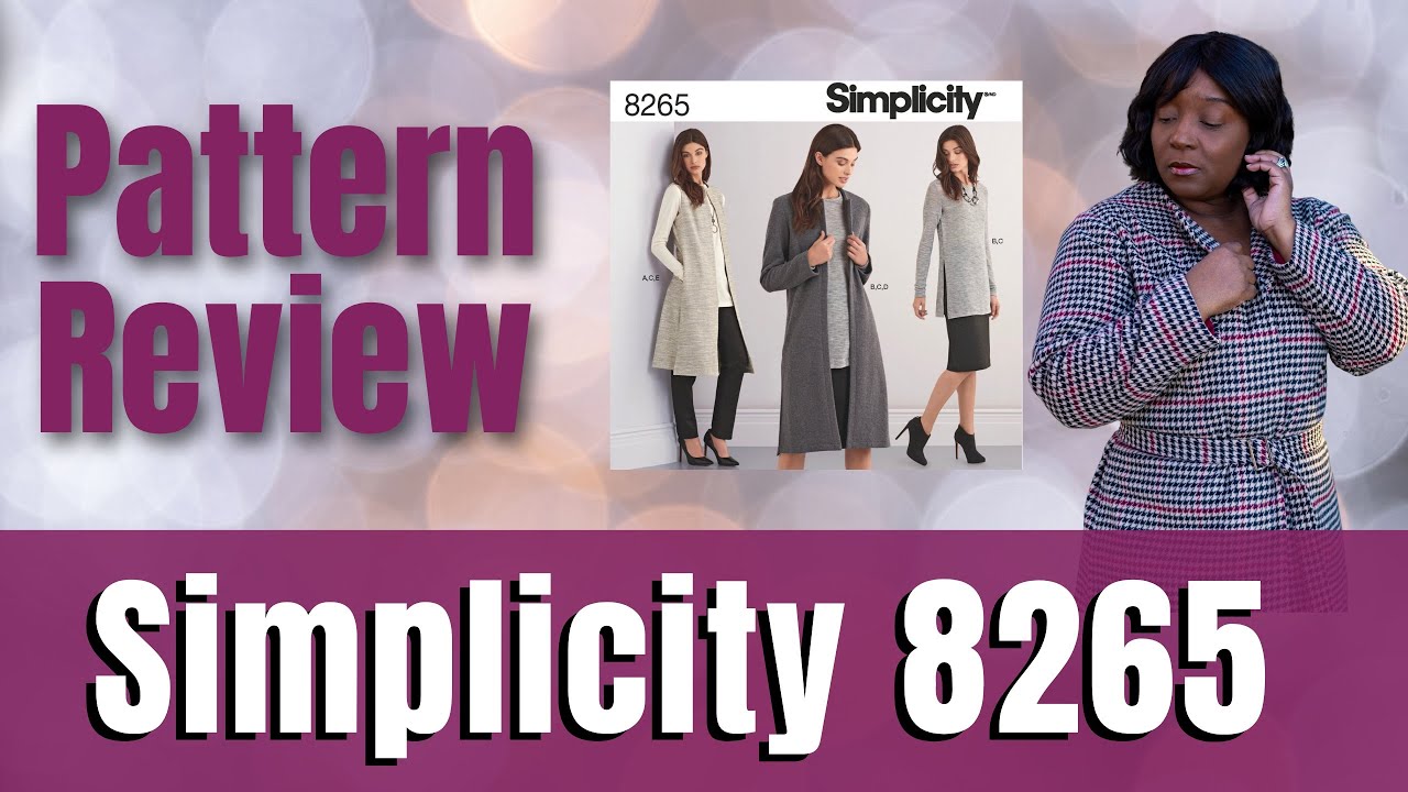 Pattern Review Simplicity 8265