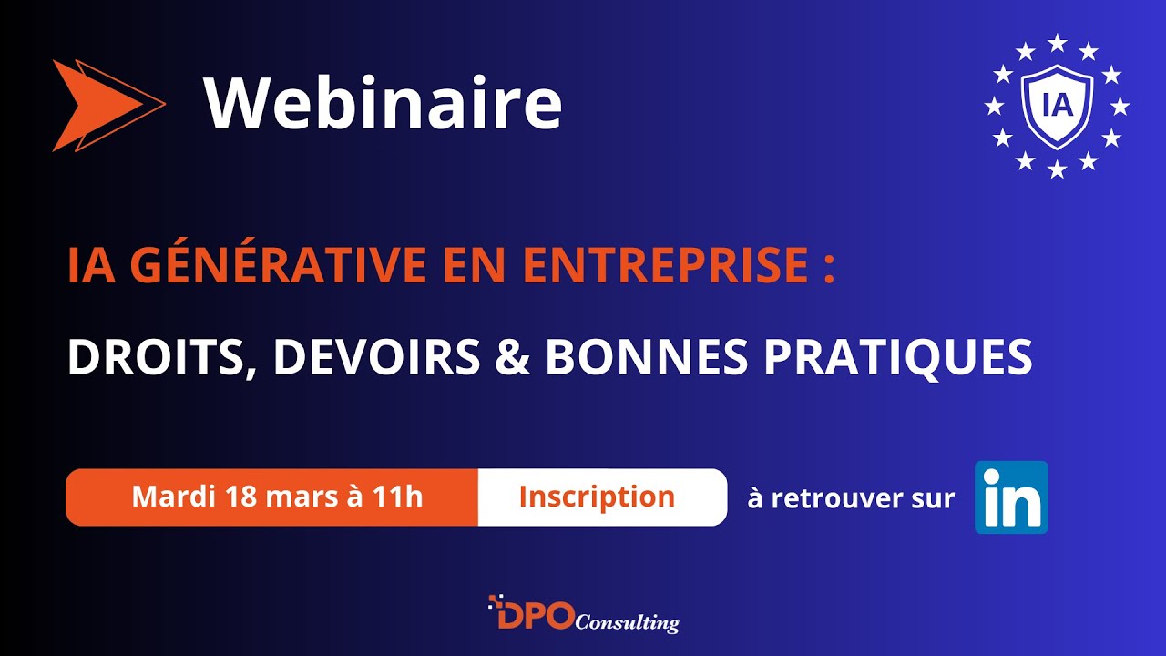 IA générative en entreprise : droits, devoirs et bonnes pratiques