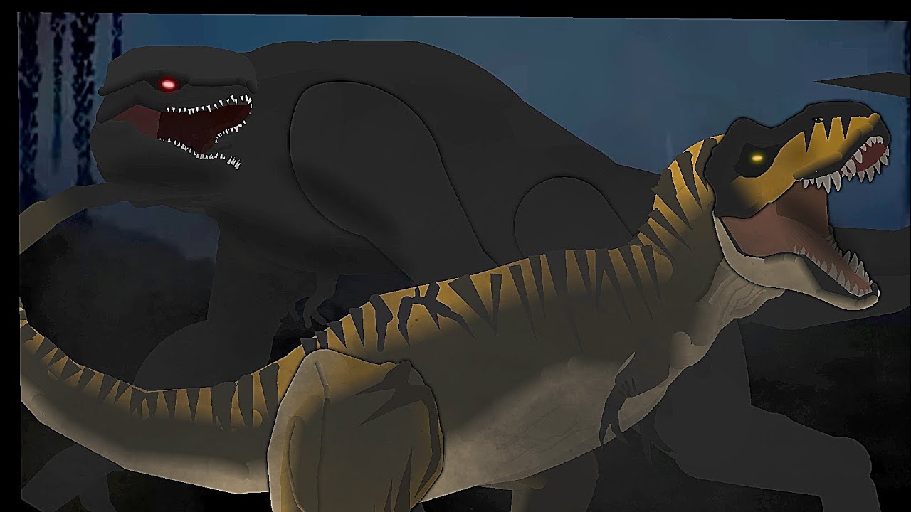 Tyrannosaurus Rex VS The Distortus-rex (D-REX) |Jurassic world | Animation