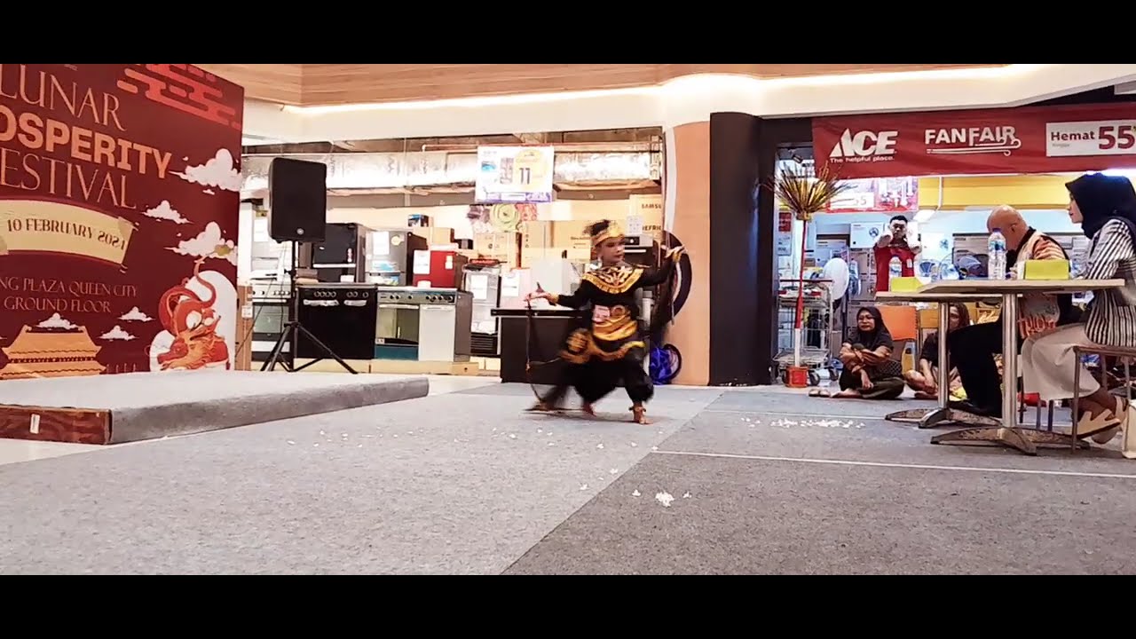TARI KALONGKING - IMA LOMBA TARI TUNGGAL KREASI NUSANTARA DI QUEEN CITY MALL SEMARANG