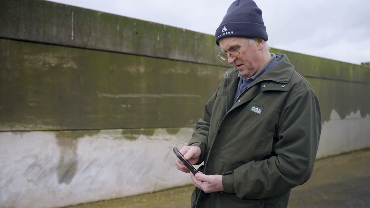 Good practice on a farm - Slurry lagoon and separator