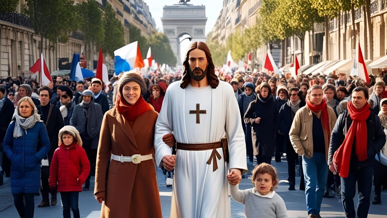 MPJ Marche Pour Jesus 2025, PARIS, 20000 personnes