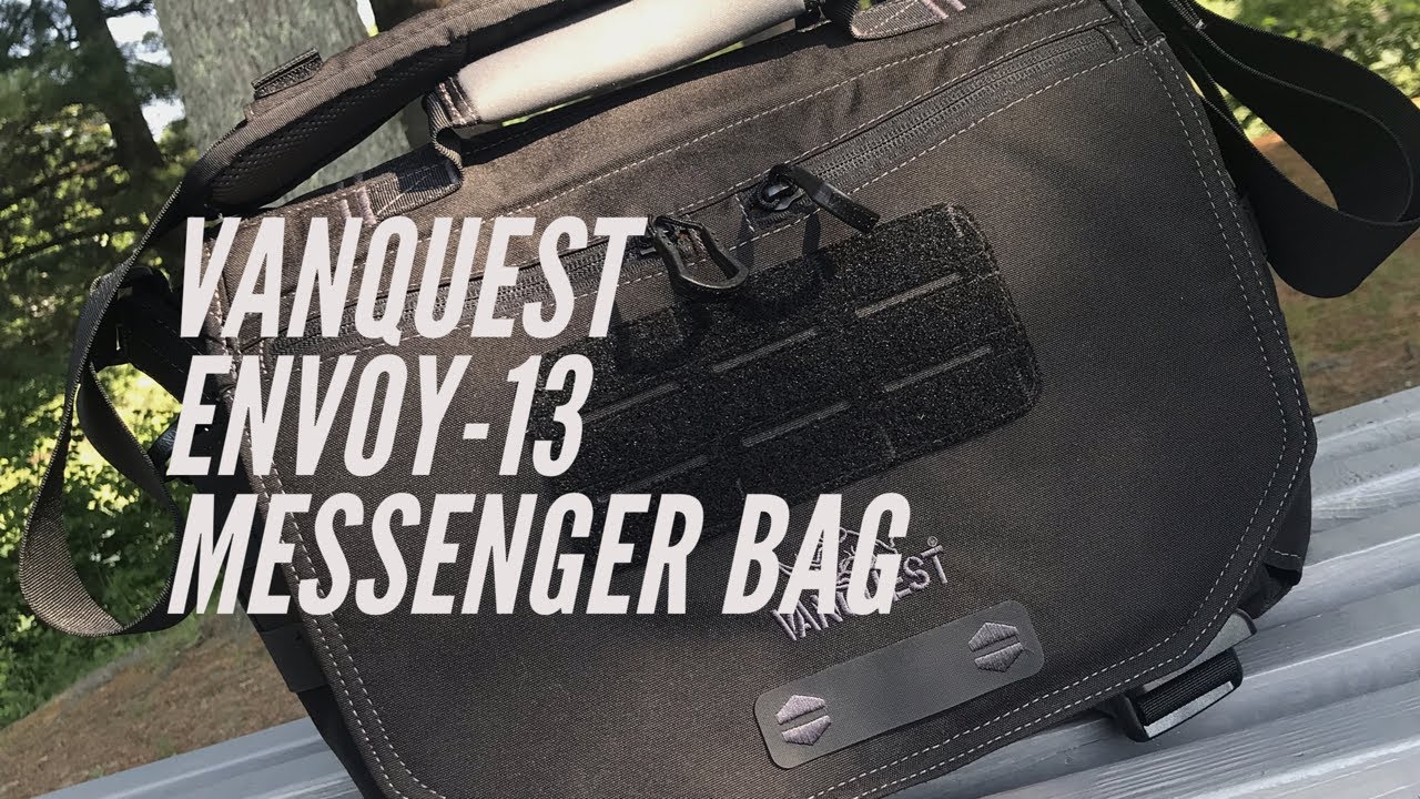 Vanquest Envoy-13 Messenger Bag: My New Everyday Carey Bag for Work and Life