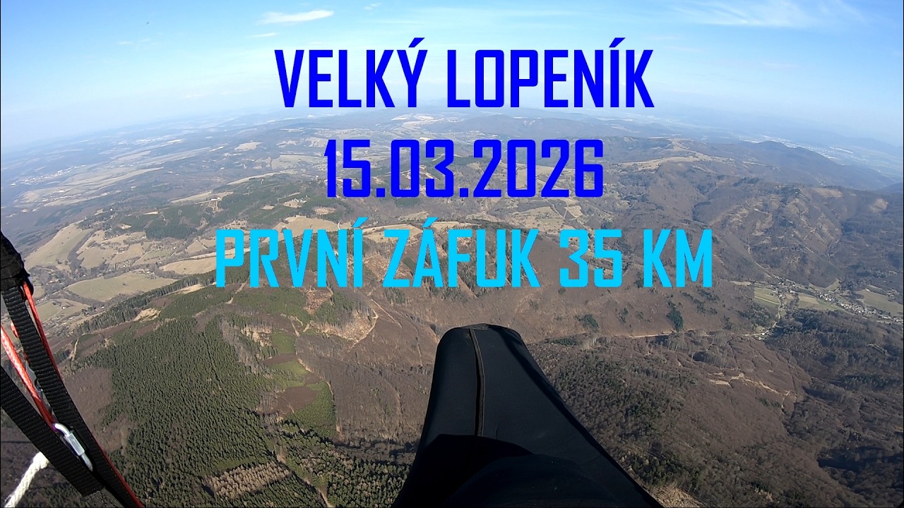 Velký Lopeník, 15.03.2026,  #paragliding, #hikeandfly, #axis vega 6