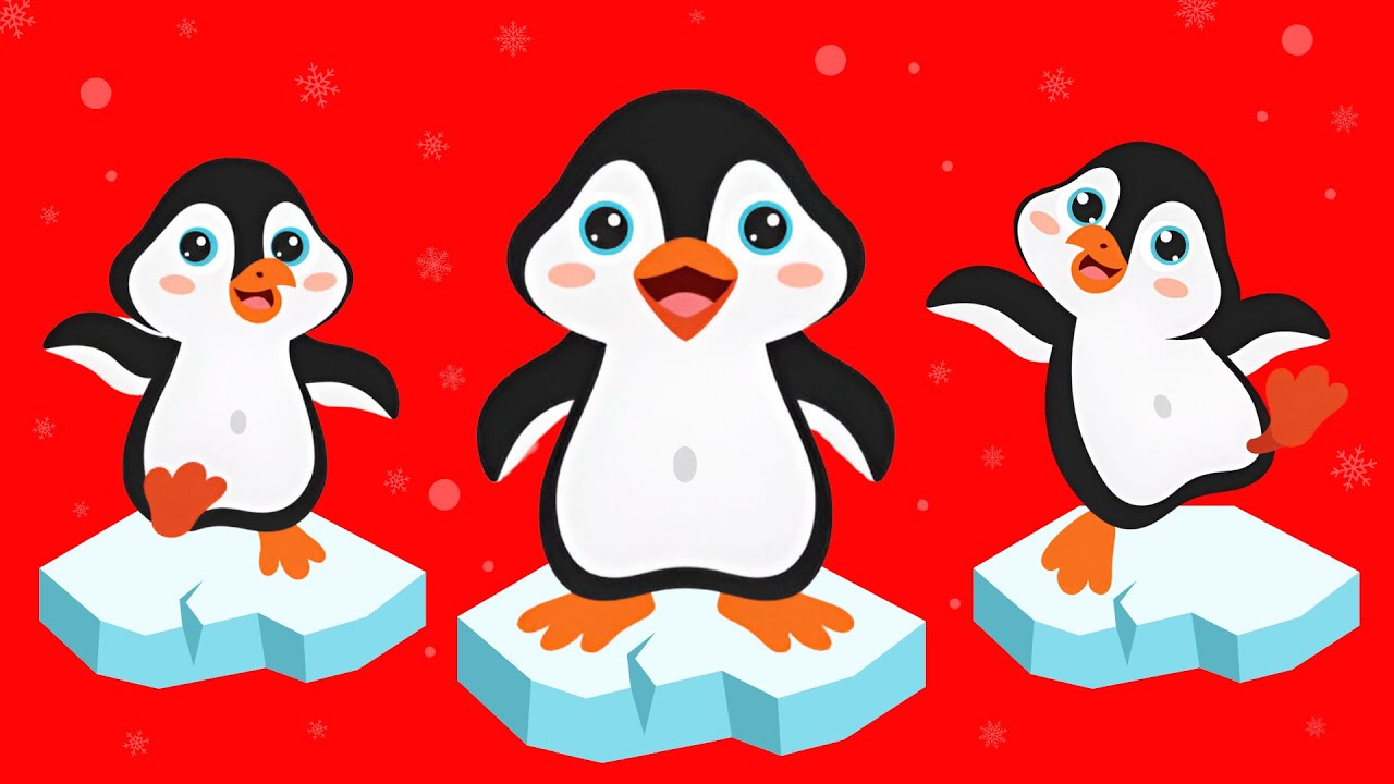 On Küçük Penguen | Eğlenceli Çocuk ve Bebek Şarkıları | Penguen ile Sayıları Öğreniyorum