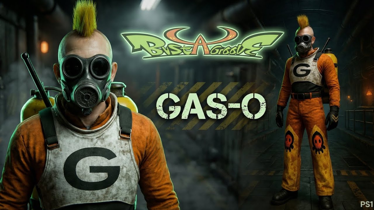 Bust A Groove (PlayStation 1) GAS-O | AI Tribute + Story Ending 👀