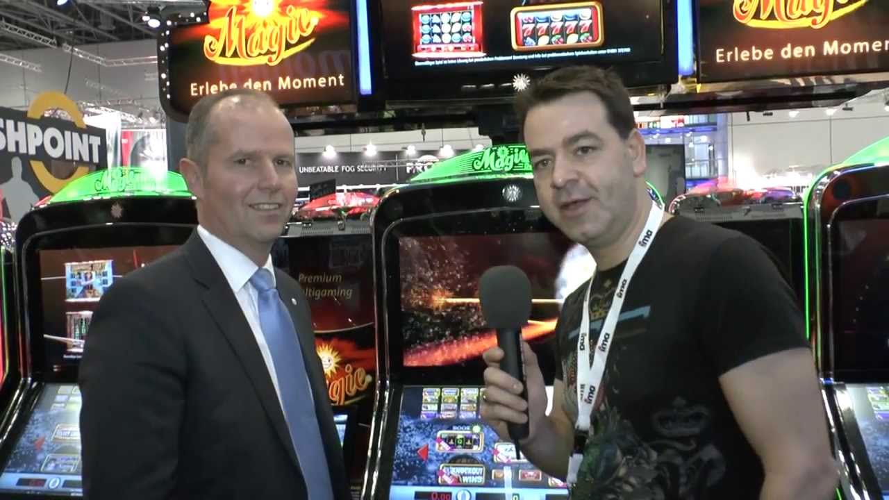 IMA 2014 | Gauselmann Vision Slant Top Deluxe | Holger Schwarze |  Magic HD Deluxe