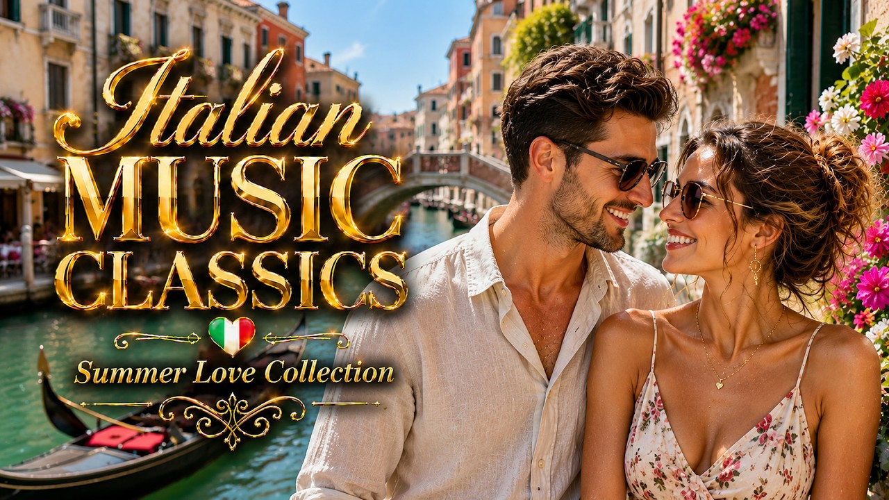 🇮🇹 Romantic Italy Love Story: Italian Music Classics & Sweet Summer Love Collection 🚣
