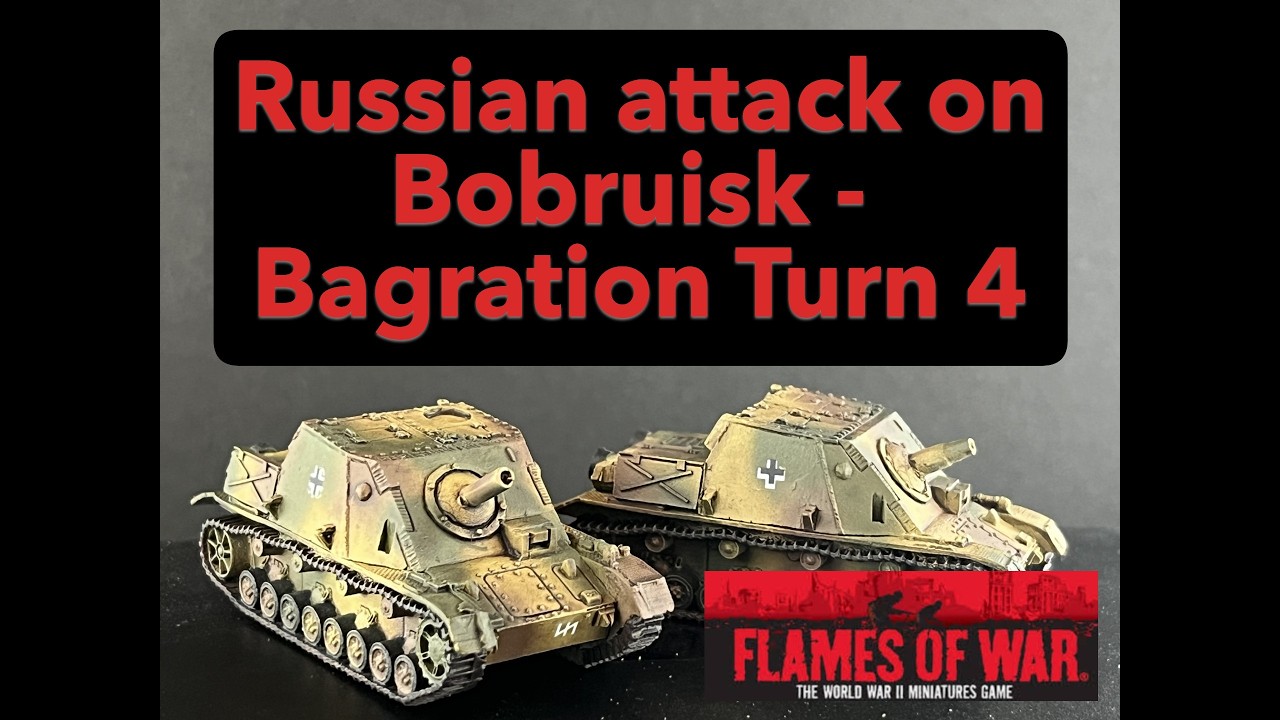 Russian Attack on Bobruisk - Bagration Turn 4