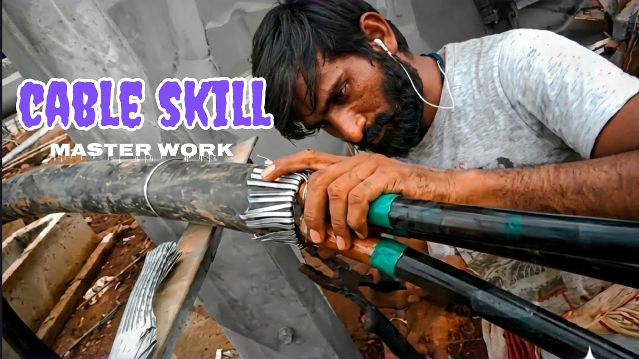 How to joint 300mm cable kit | 66kv master work
