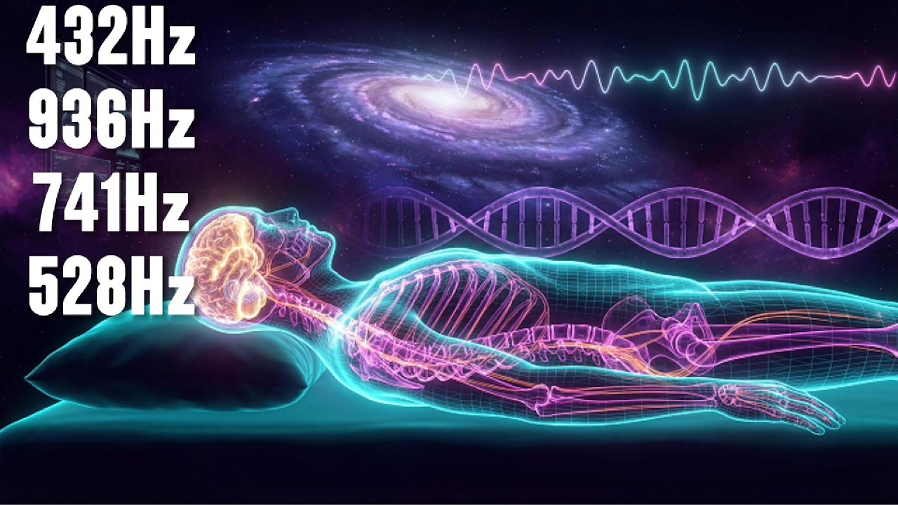 🌙432Hz + 111Hz + 963Hz | THE DEEPEST Healing Sleep: Whole Body Calm & Deep Regeneration.#68