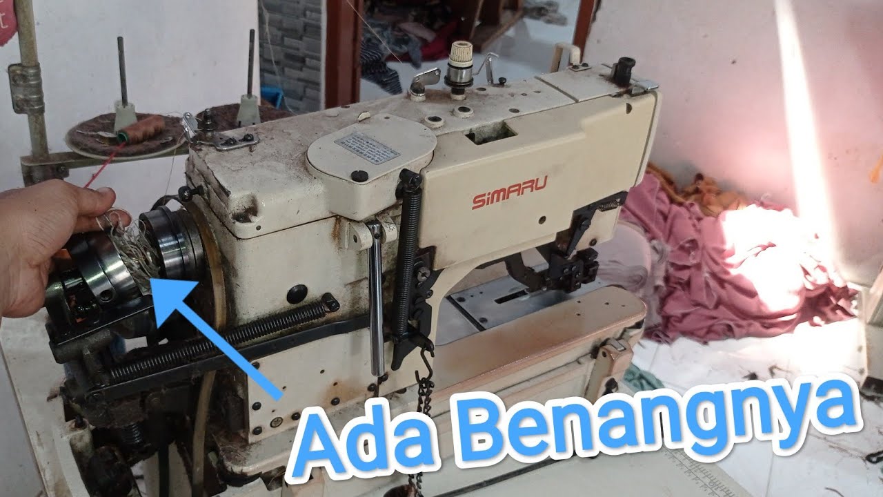 Servis Mesin lobang kancing Simaru 781