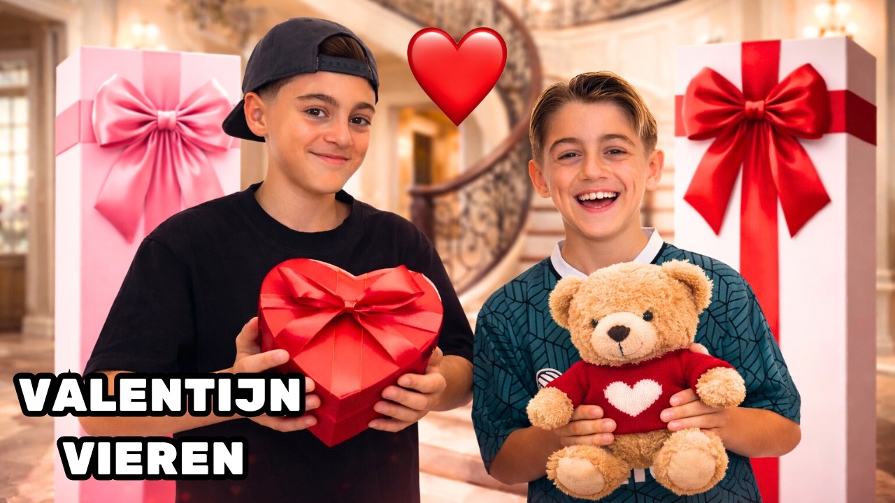WIJ ONTMOETEN ONZE VALENTIJNSLIEFDES.. 😳❤️ | LAKAP JUNIOR