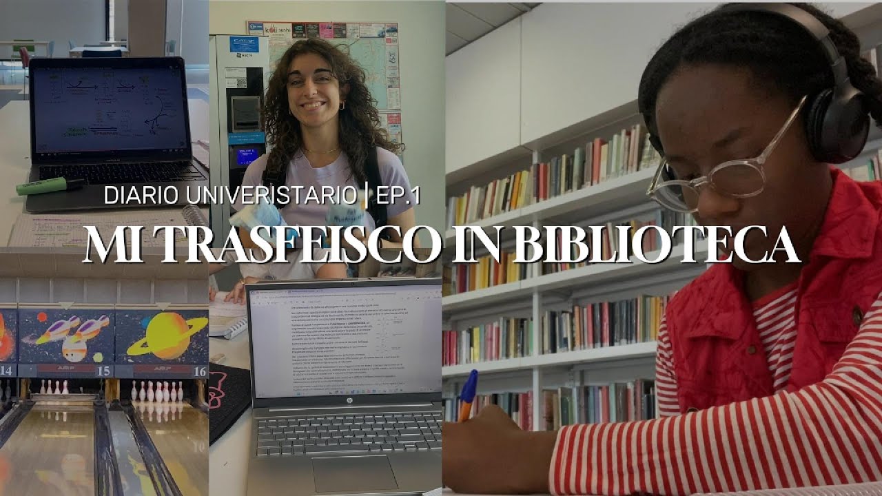 Diario universitario: mi trasferisco in biblioteca | ep.1