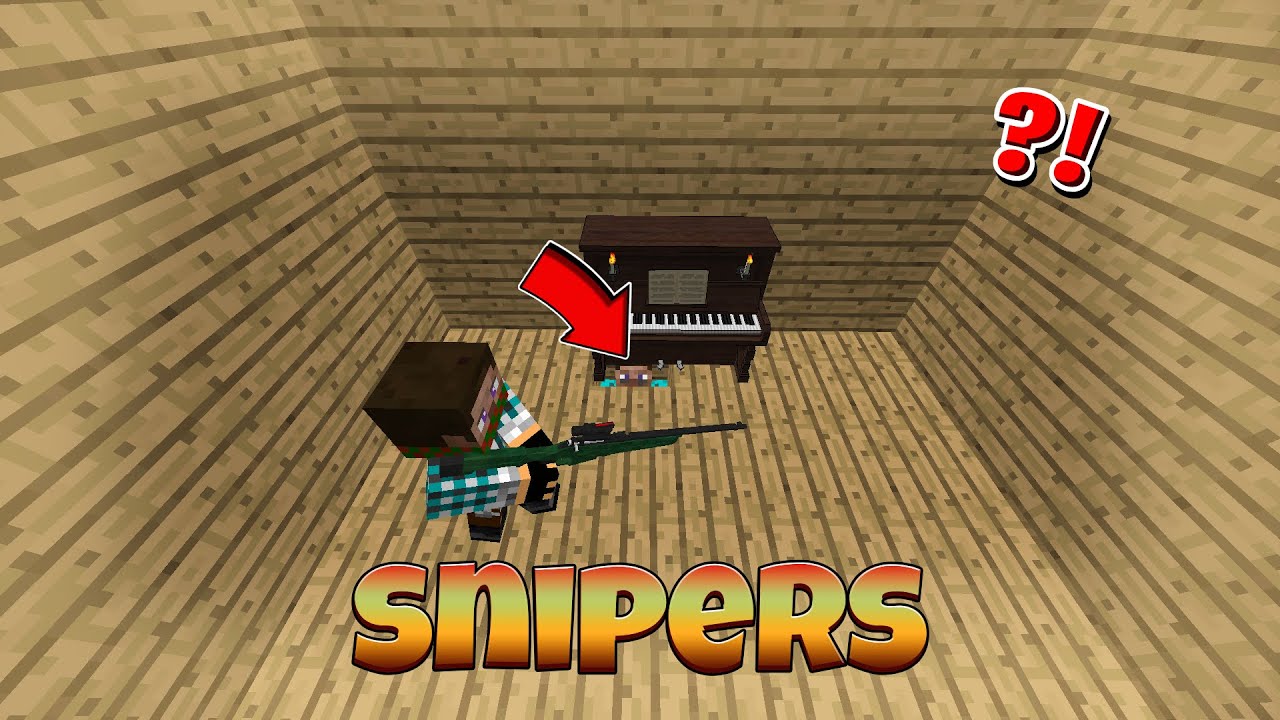 Հաղթեցի բոլորին SNIPER-ներում | MINECRAFT SNIPERS HAYEREN
