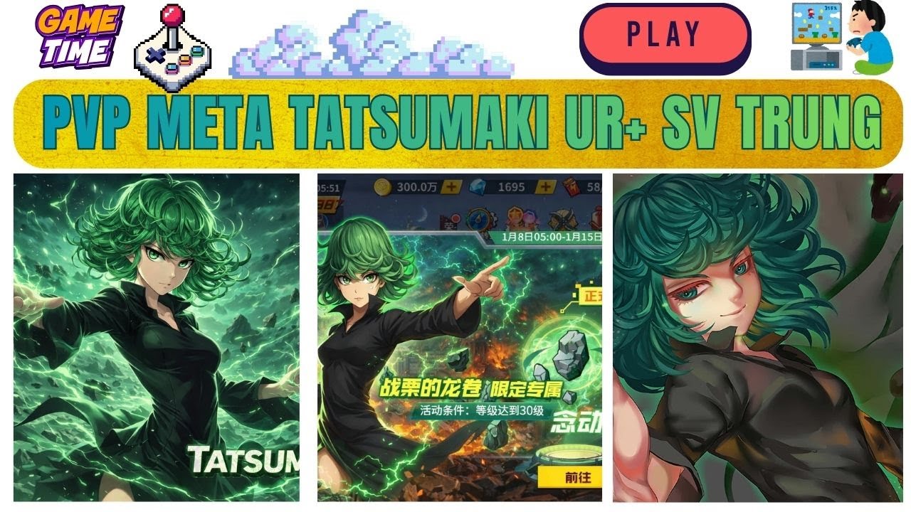 26 Chơi Kịp Lấy Core Không Anh ? Tatsumaki UR+ PVP Chiến Khu - Game One Punch Man: The Strongest