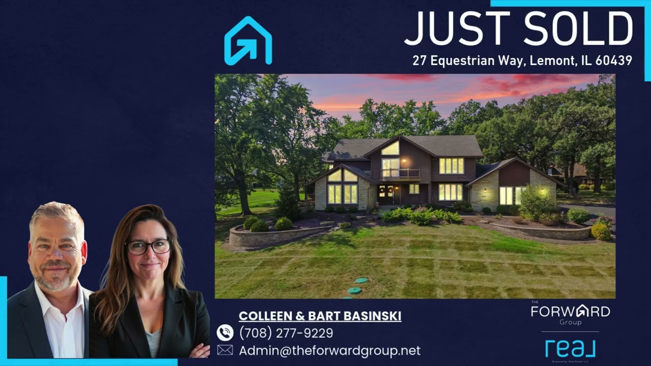 JUST SOLD! 27 Equestrian Way, Lemont, IL 60439