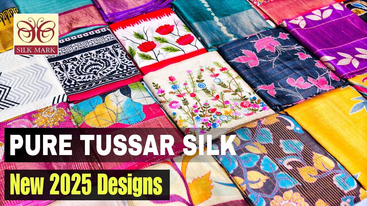 Pure Bishnupuri Silk & Pure Tussar Silk Saree Manufacturer || Latest 2025 Designs - Wholesale Price