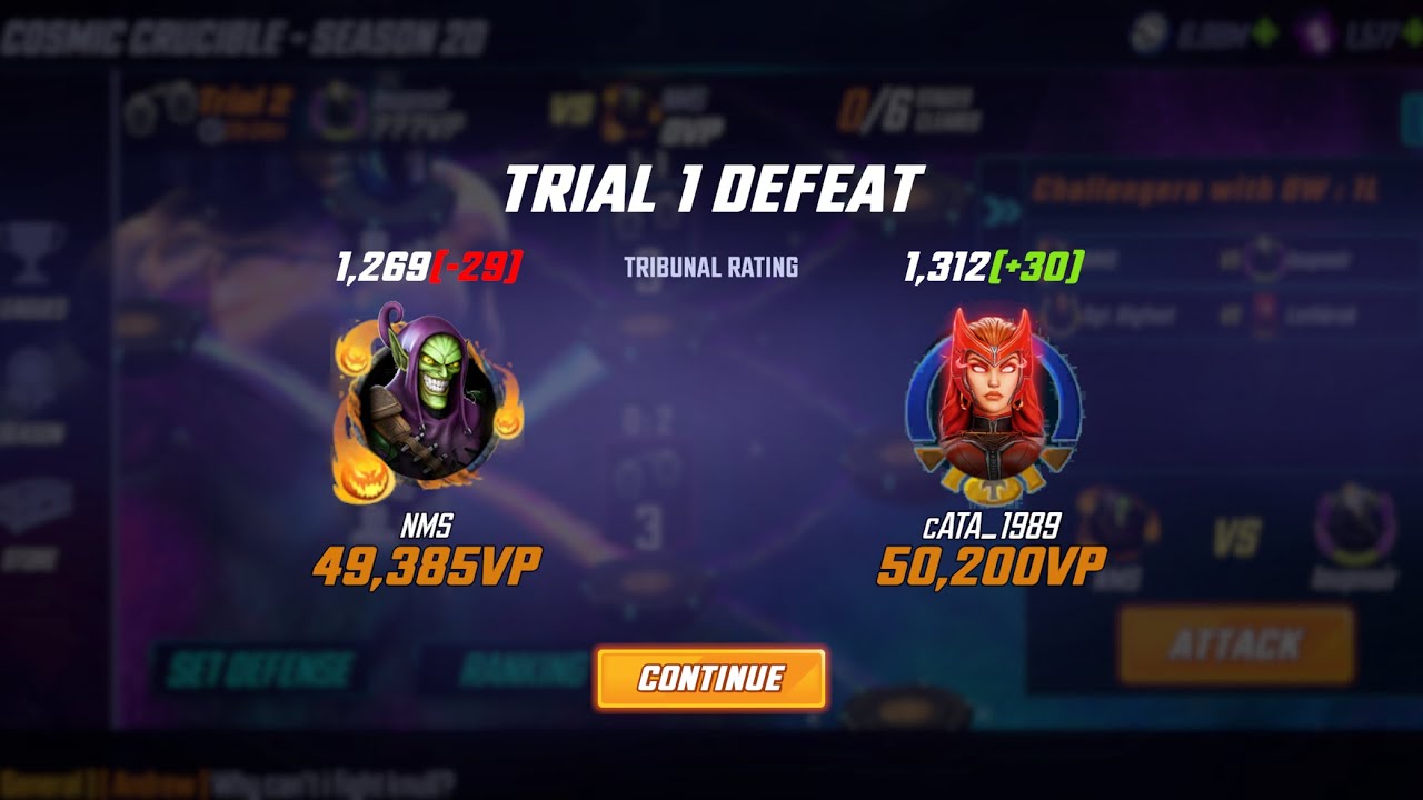 Cosmic Crucible W3/R1 Attacks(NO TALKING JUST GAMEPLAY)-MSF