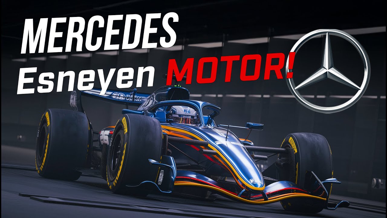 Mercedes F1 2026 Motoru D&uuml;nyayı Değiştirecek! Esneyen Motor Hile mi?