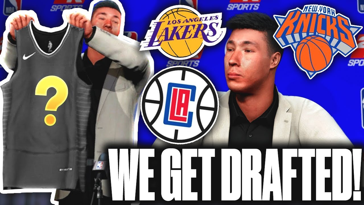 WE GOT DRAFTED! WHICH NBA TEAM SIGNED US!? 2K20 MyCareer Ep.4
