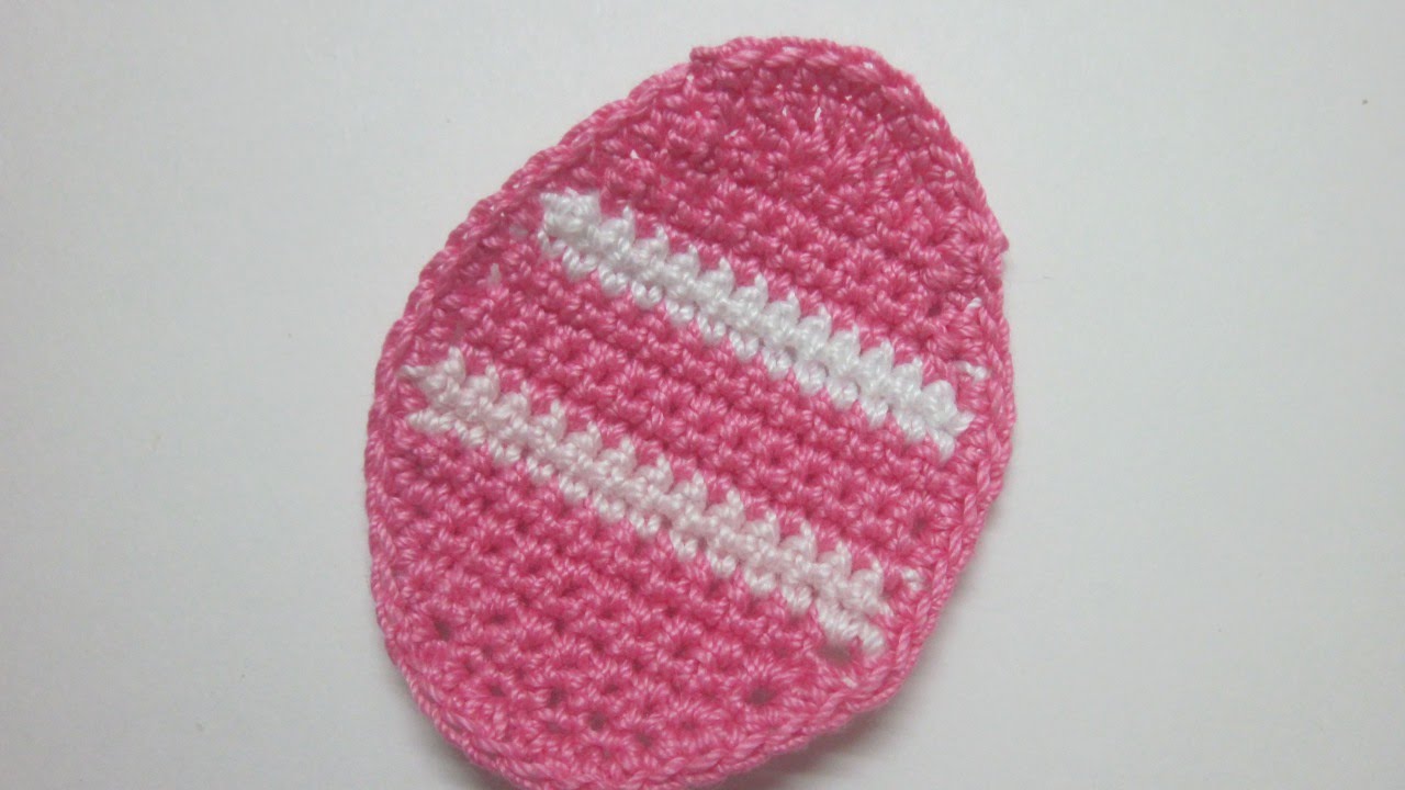 Make a Crocheted Applique Easter Egg - DIY Crafts - Guidecentral
