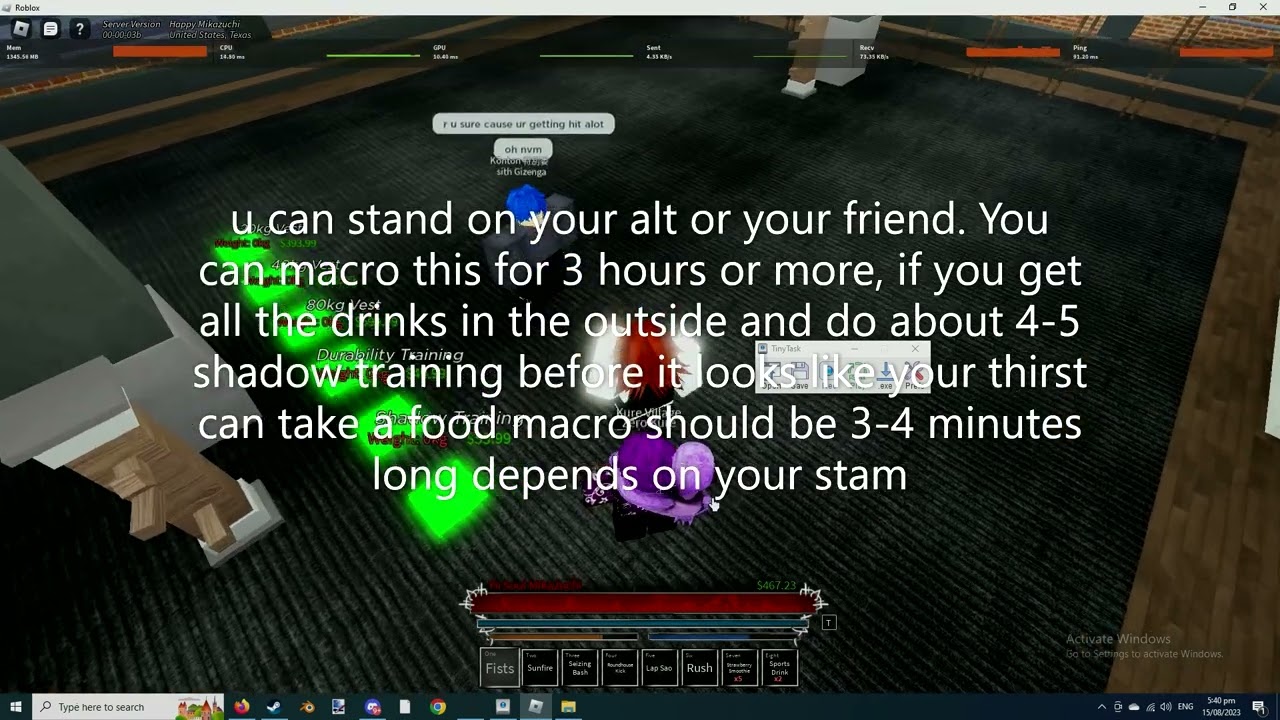 How To Macro Combat Speed in Fighters Era 2