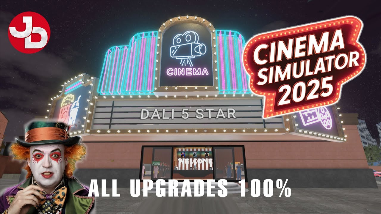MAXING OUT my new Movie Theater! Cinema Simulator 2025 (Early Access)