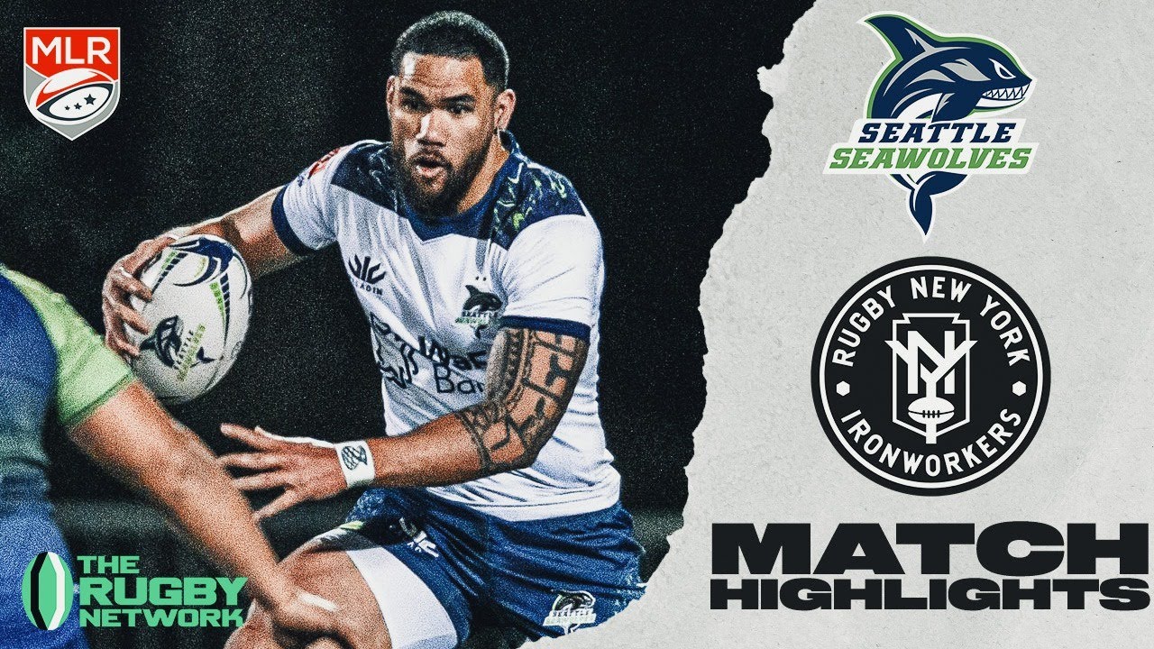 HIGHLIGHTS | A rematch of the final | Seattle Seawolves vs  Rugby New York | Major League Rugby