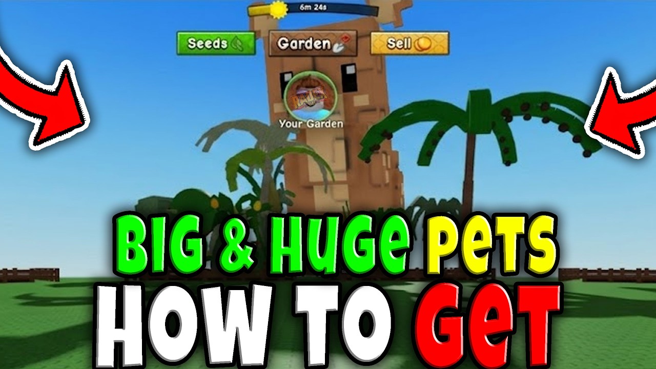 How to GET BIG and HUGE PETS in GROW A GARDEN 2 Roblox