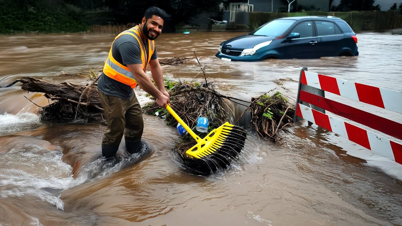 Flooded Drain No More! Street Saved by Massive Clean Up!