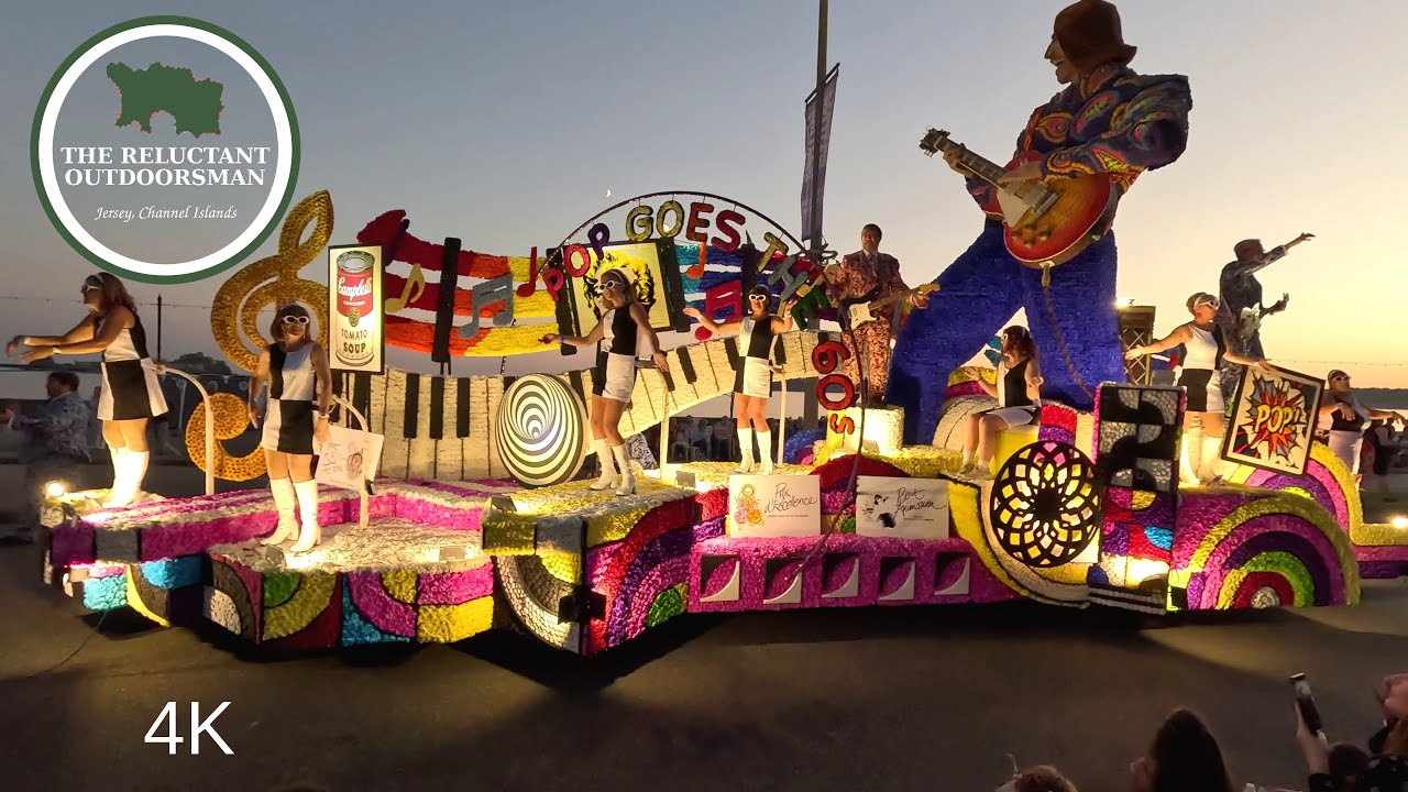 Battle of Flowers Moonlight Parade 2024 #jersey #travel #festivals