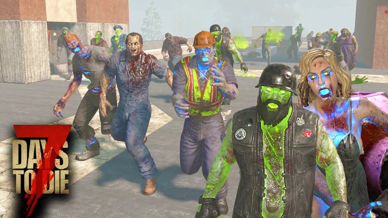 TIER 6 INFESTED was INSANE in the NEW 7 Days To Die UPDATE 2.0
