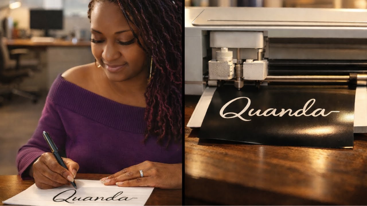 Your Handwriting on Cricut Projects | Full Tutorial