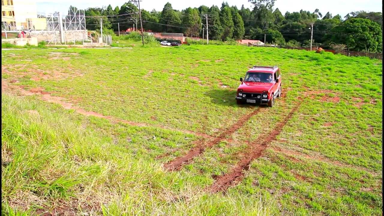 Testando Lada Niva Pantanal 4x4 1.6  (Não 