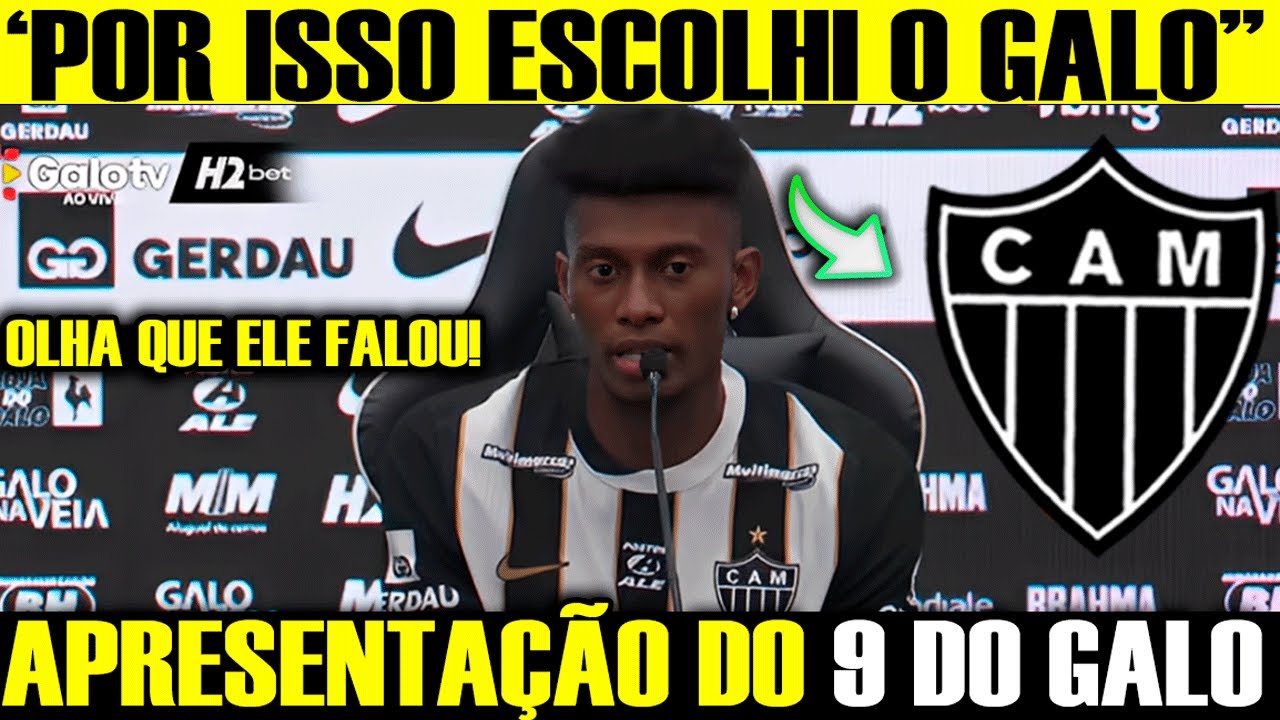 APRESENTAÇÃO MATEO CASSIERRA! NOVO REFORÇO DO GALO