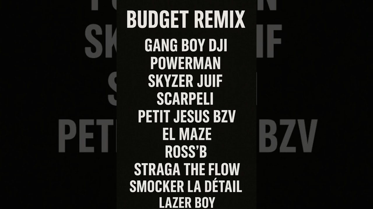 Budget remix 