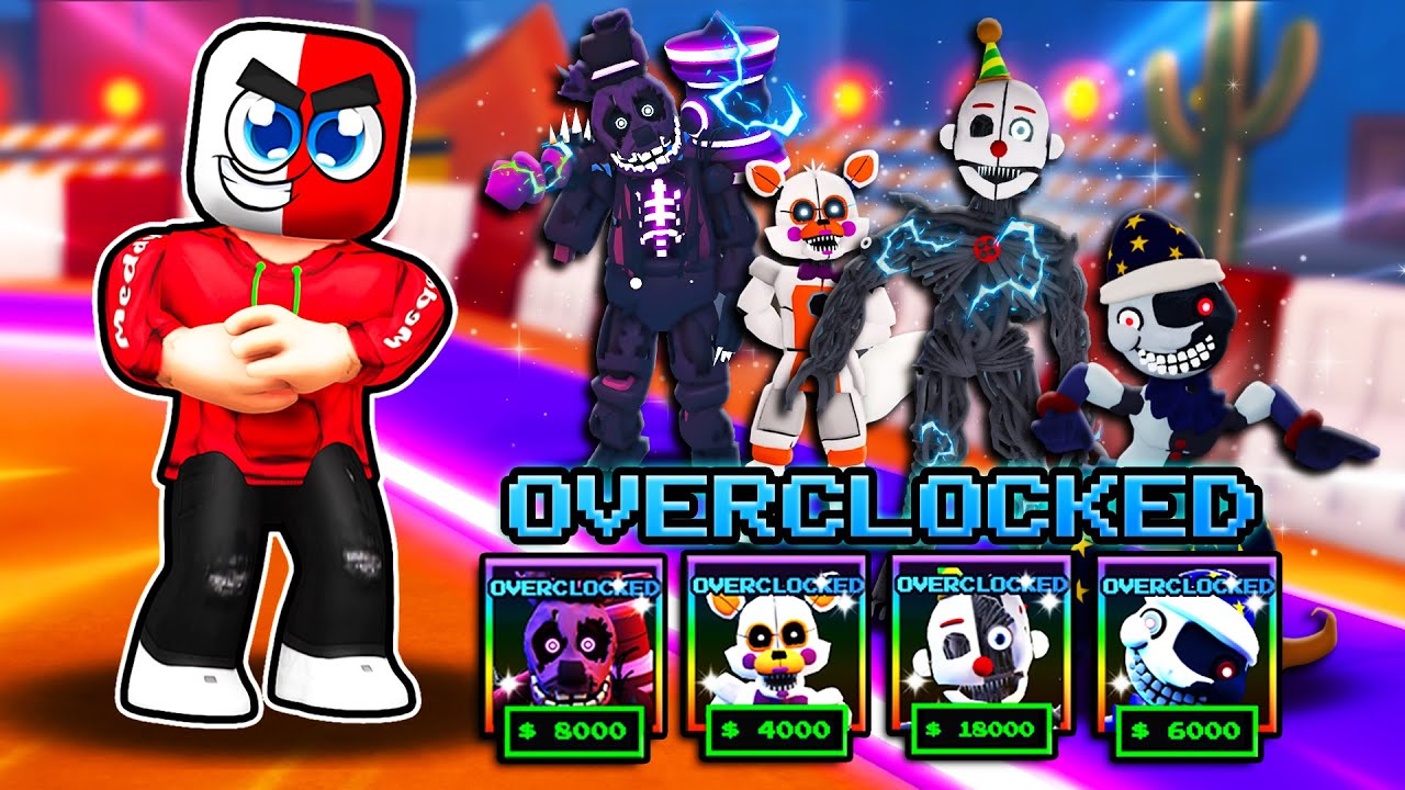 OVERCLOCKED Stun Units Are KINDA BROKEN In Five Nights TD..