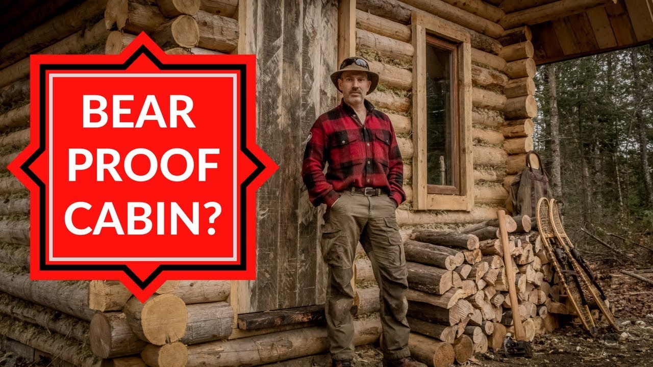 Insecurity at the Off Grid Cabin - Doors, Firewood and an Outhouse