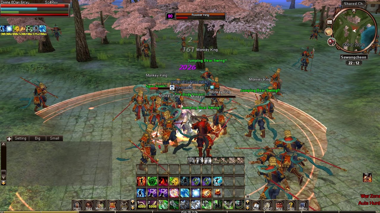 Hero online plus Trained Sawangcheon