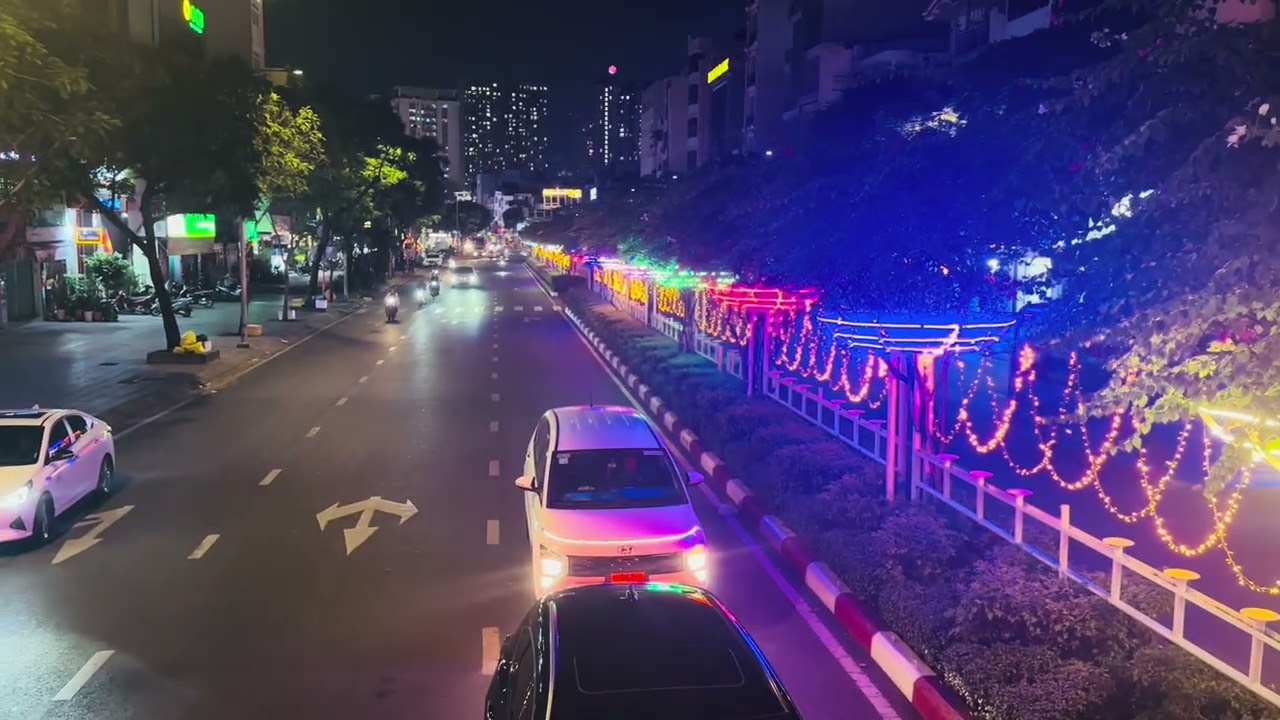 SÀI GÒN DƯỚI ÁNH ĐÈN ĐÊM 24.2.2026 SAIGON UNDER THE NIGHT LIGHTS
