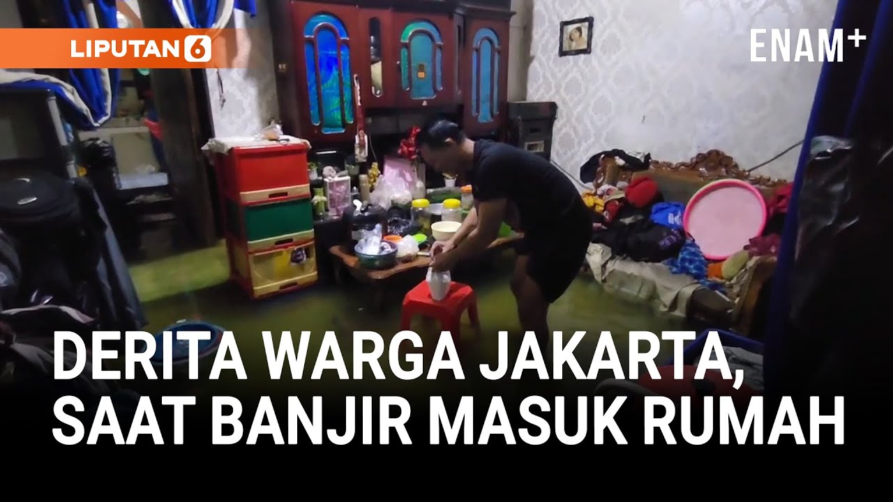 Banjir Rendam Permukiman Padat Pademangan Barat, Air Masuk Rumah Warga | Liputan6