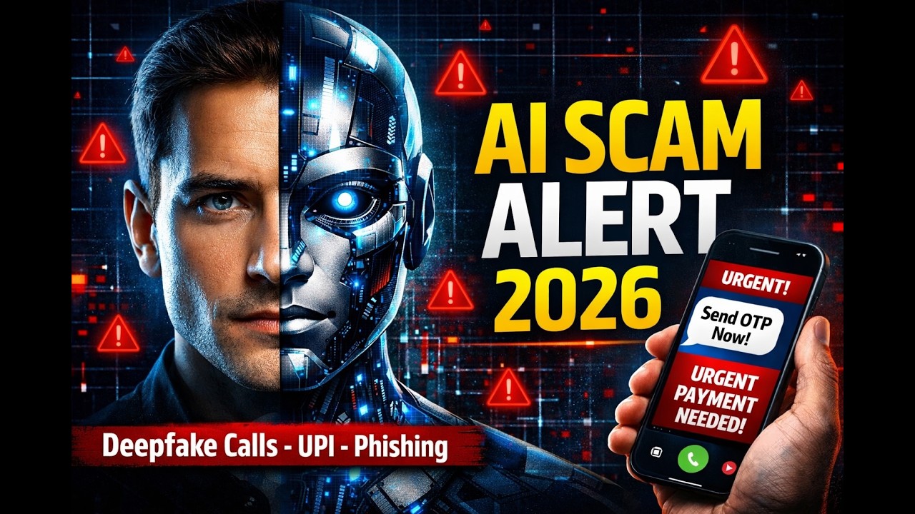 AI Scams 2026: Deepfake Calls, Fake CAPTCHAs & AI Phishing EXPLAINED