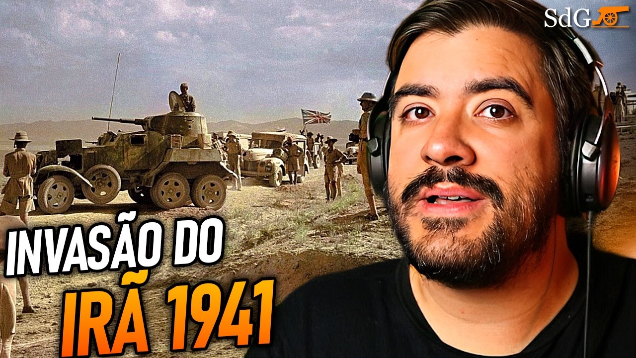 Como foi a INVASÃO DO IRÃ na Segunda Guerra Mundial