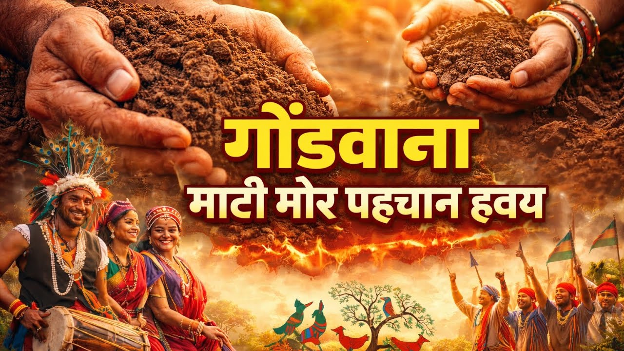 माटी मोर पहचान हवय 🔥 गोंडवाना गौरव गीत | Gondi Culture Song 2026  